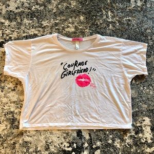 Betsey Johnson “Courage Girlfriend!” tee shirt